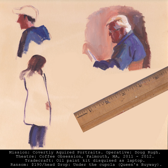 Portrait in Oil by Doug Rugh.