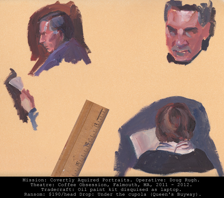 Portrait in Oil by Doug Rugh.