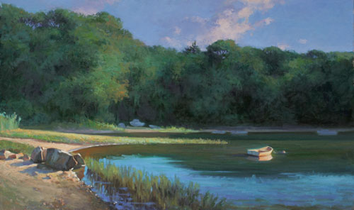 Cataumet Oil Painting by Doug Rugh