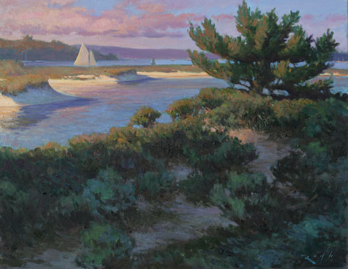 Cape Cod Oil Painting by Doug Rugh