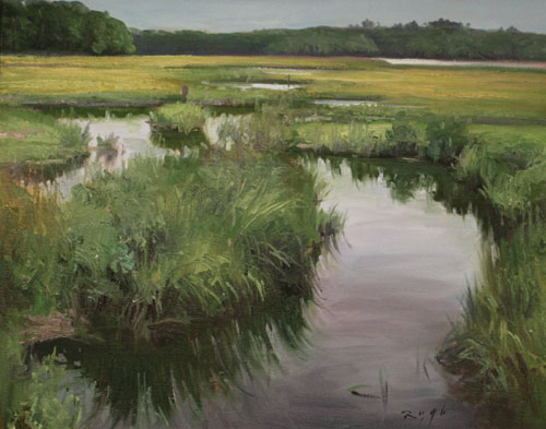 Cape Cod Oil Painting by Doug Rugh