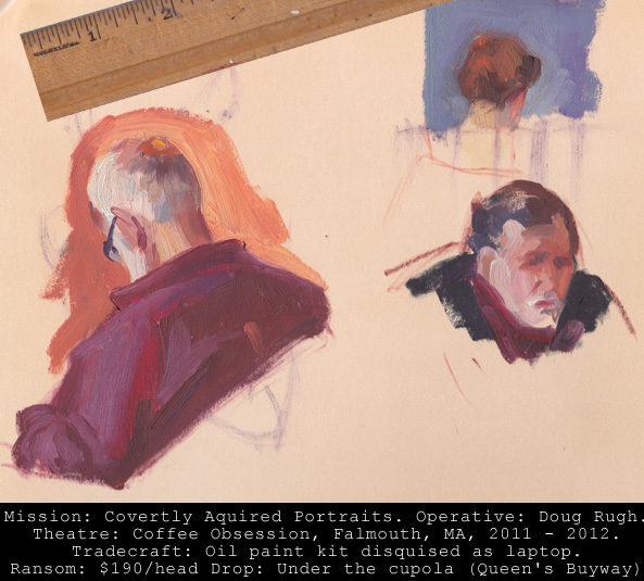 Portrait in Oil by Doug Rugh.