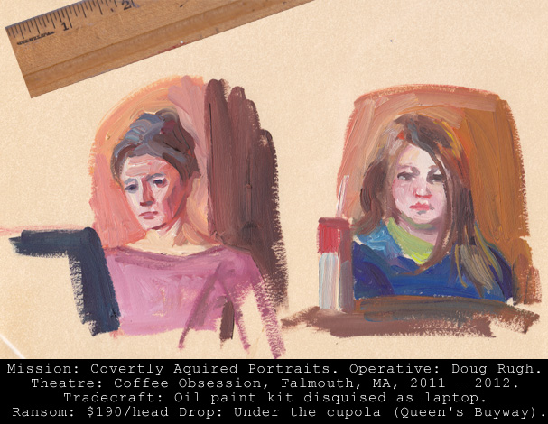 Portrait in Oil by Doug Rugh.