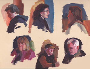 Portrait in Oil by Doug Rugh.