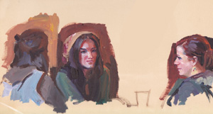 Portrait in Oil by Doug Rugh.