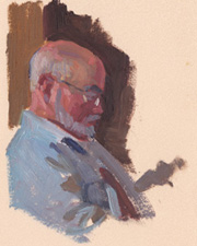 Portrait in Oil by Doug Rugh.