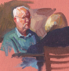 Portrait in Oil by Doug Rugh.