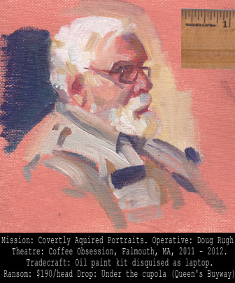 Portrait in Oil by Doug Rugh.