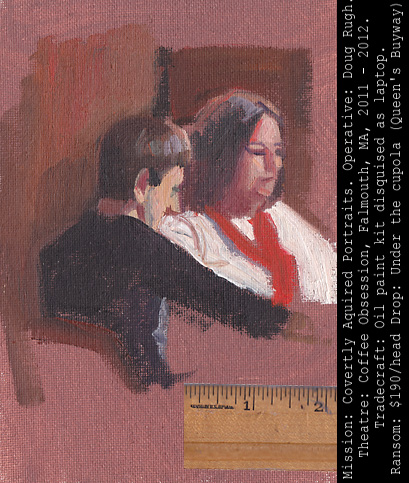 Portrait in Oil by Doug Rugh.