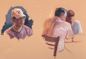 Portrait in Oil by Doug Rugh.