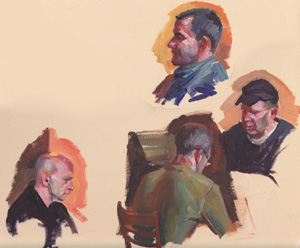 Portrait in Oil by Doug Rugh.