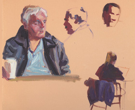 Portrait in Oil by Doug Rugh.