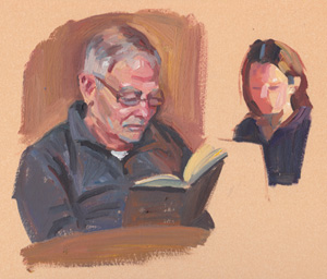 Portrait in Oil by Doug Rugh.