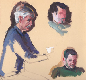 Portrait in Oil by Doug Rugh.