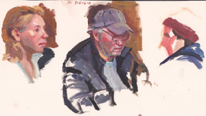 Portrait in Oil by Doug Rugh.