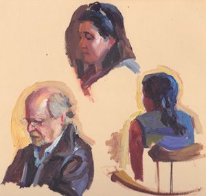 Portrait in Oil by Doug Rugh.