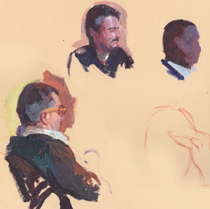 Portrait in Oil by Doug Rugh.