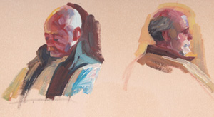 Portrait in Oil by Doug Rugh.