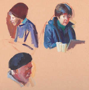 Portrait in Oil by Doug Rugh.