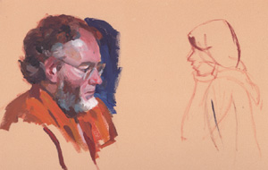 Portrait in Oil by Doug Rugh.