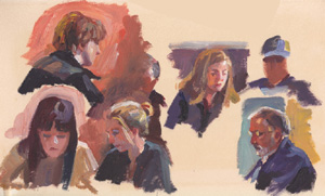 Portrait in Oil by Doug Rugh.