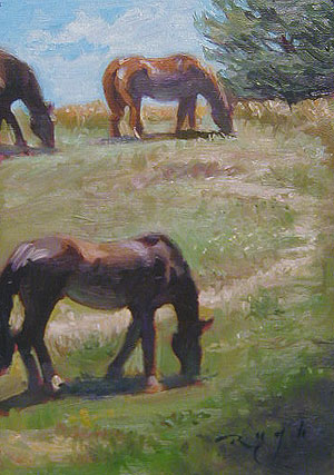 Oil Painting by Doug Rugh.