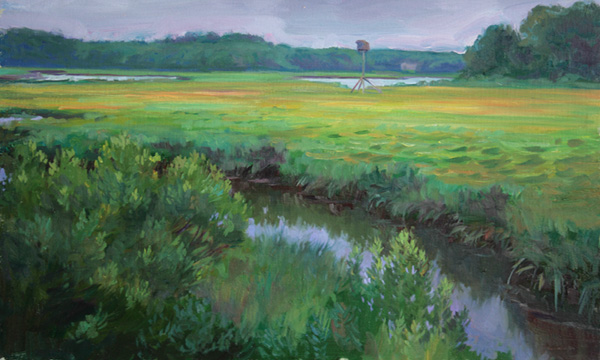 Oil Painting by Doug Rugh.