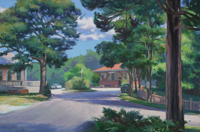 Oil Painting by Doug Rugh.