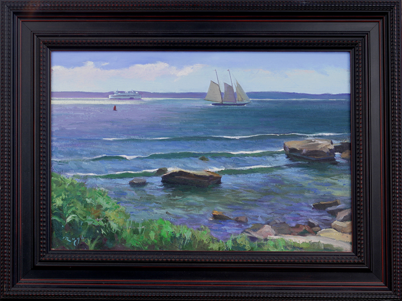 Oil Painting by Doug Rugh.