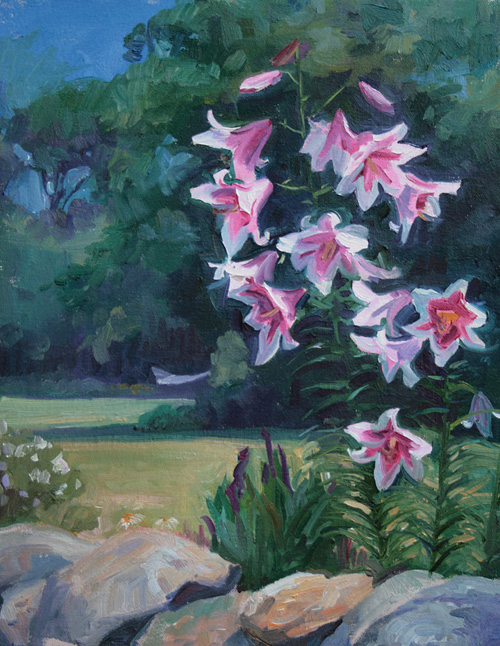 Oil Painting by Doug Rugh.