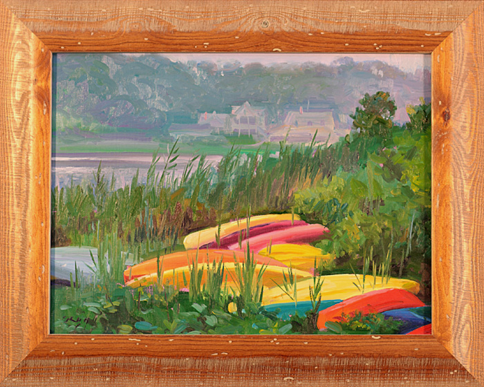 Oil Painting by Doug Rugh.