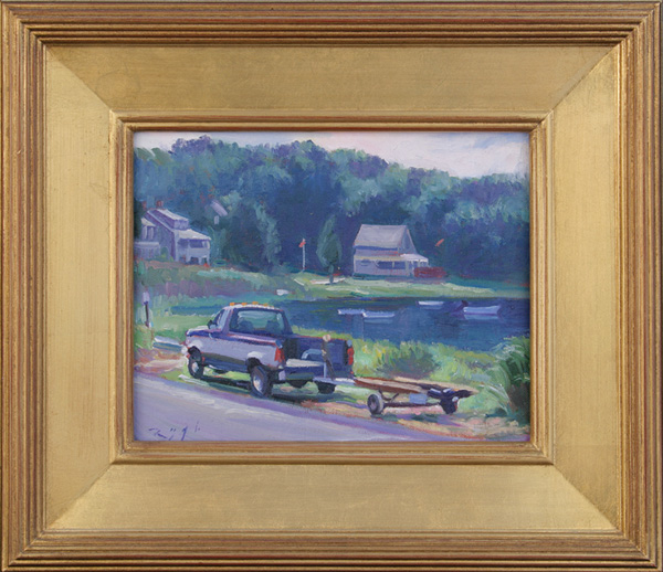 Oil Painting by Doug Rugh.