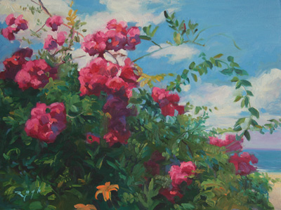 Oil Painting by Doug Rugh.