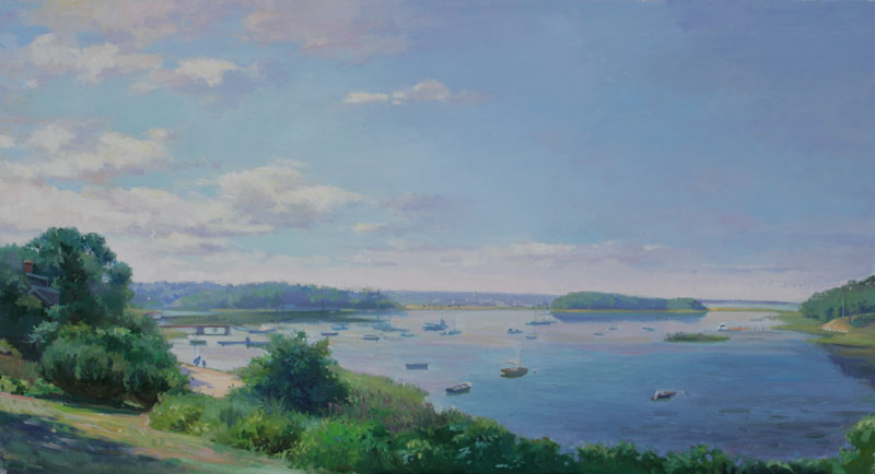 Oil Painting by Doug Rugh.