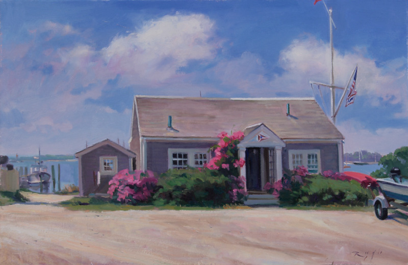 Oil Painting by Doug Rugh.