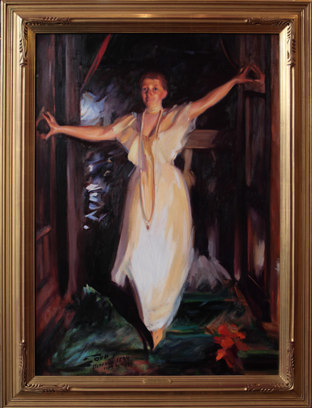 Oil Painting by Doug Rugh.