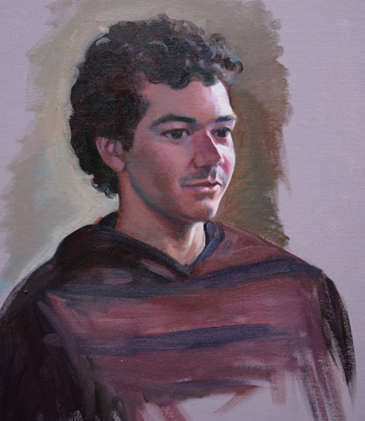 Portrait in Oil by Doug Rugh.