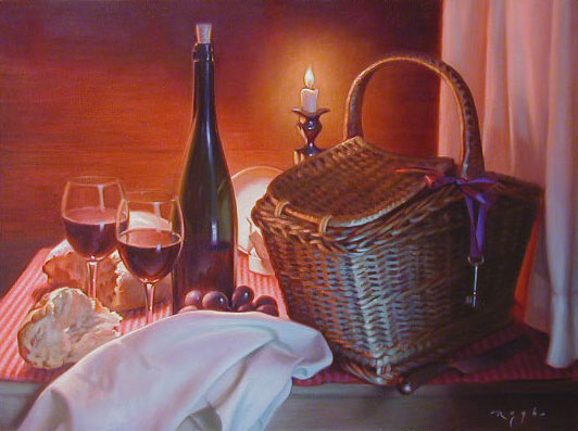 Oil Painting by Doug Rugh.