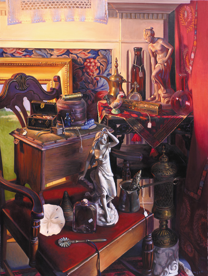 Oil Painting by Doug Rugh.